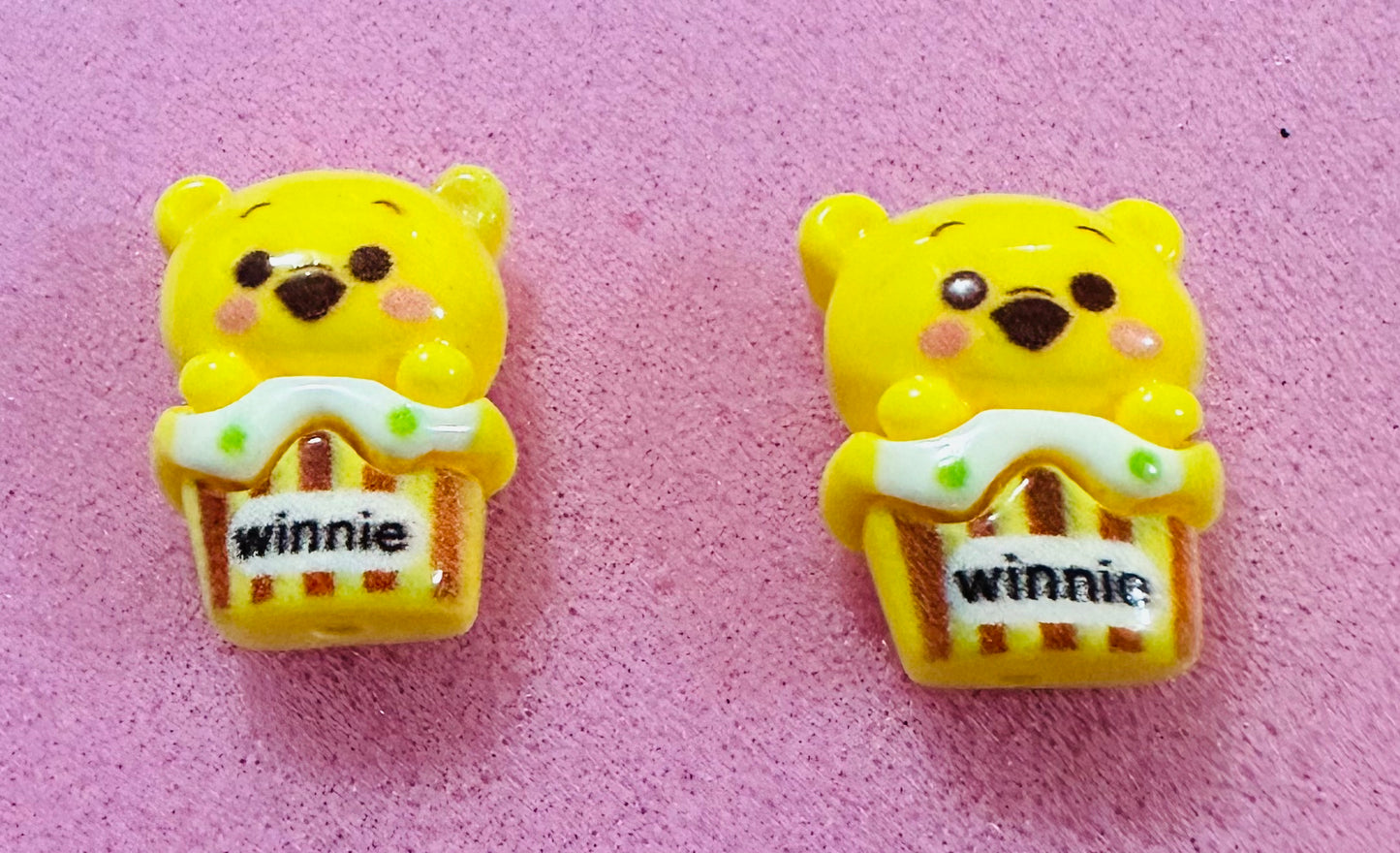 Winnie Pooh Acrílic Beads