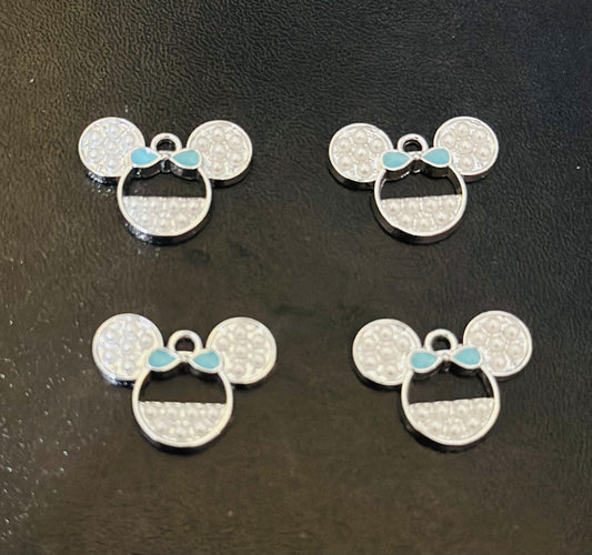 Minnie Blue Charms (Paquete de 5)