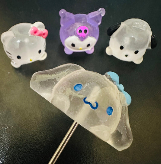 Sanrio Clear Pen Toppers