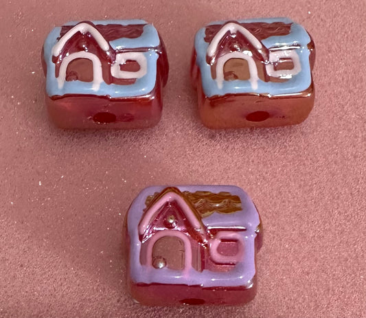 Snow House Bead