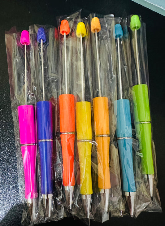 Neon Bead Pens - Paquete de 10 (Mix colors)