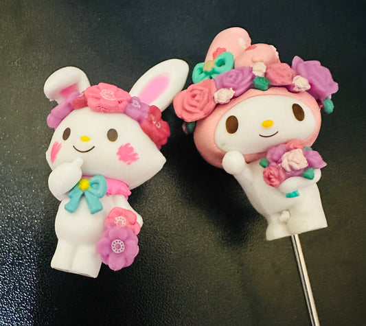 Sanrio Spring Flower Toppers (personajes varían)