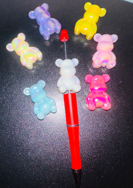 Acrilic Colorful Bears (se envían colores surtidos)