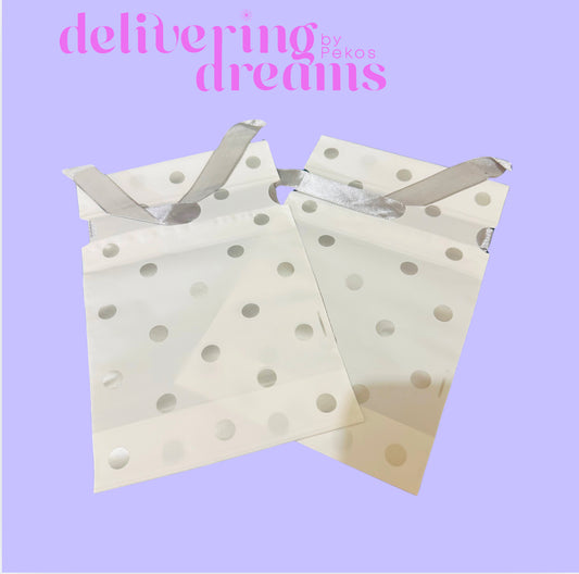 Bolsas para entregas con Polka Dots