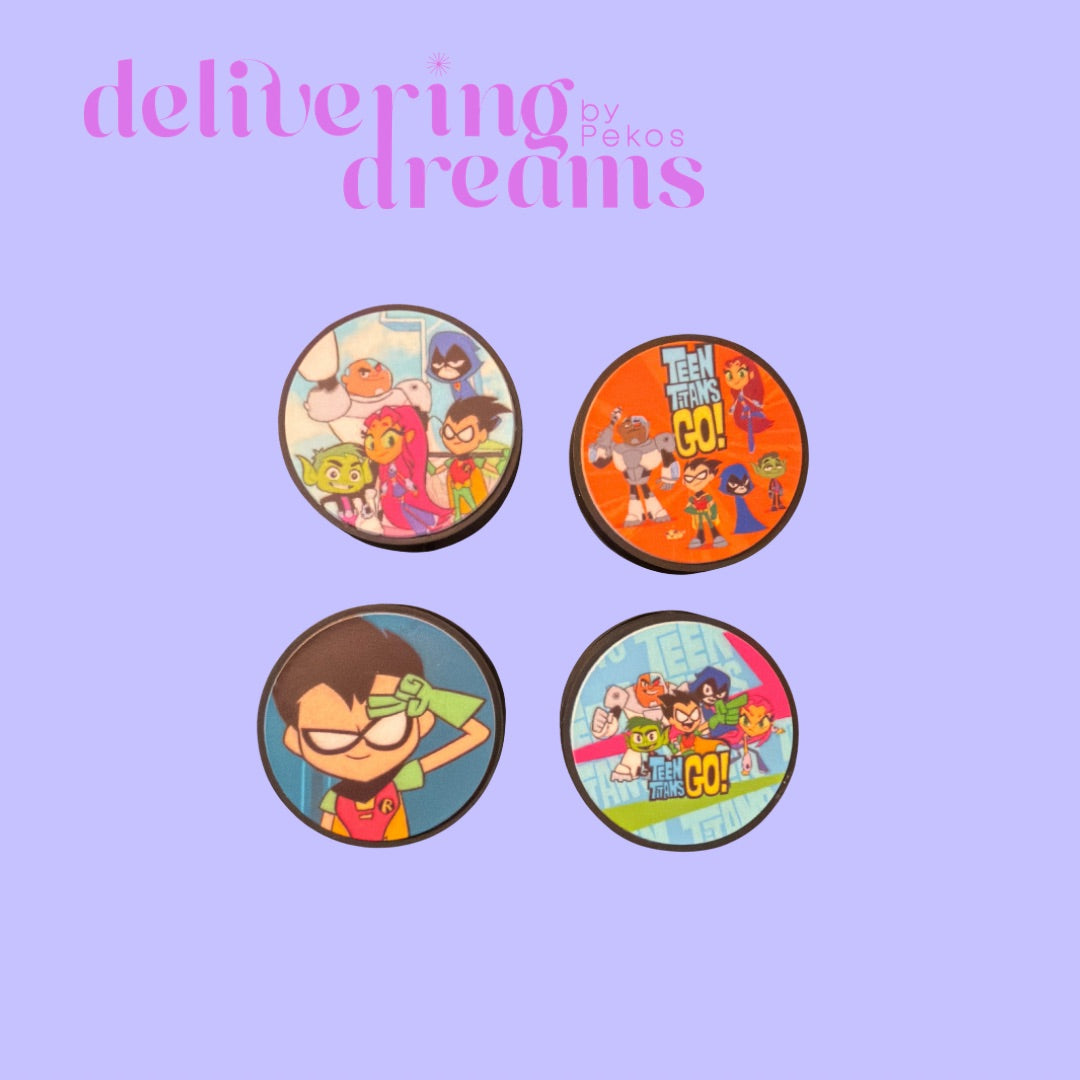 TT Series with Black Background Round Shape-Se envían surtidos