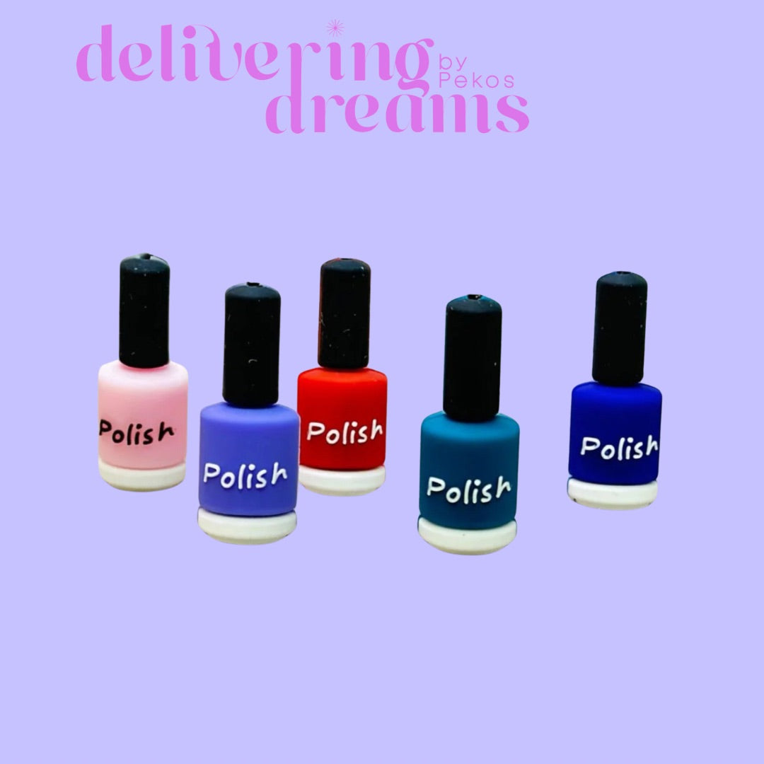 3D Mini Cute Nail Polish Bottles