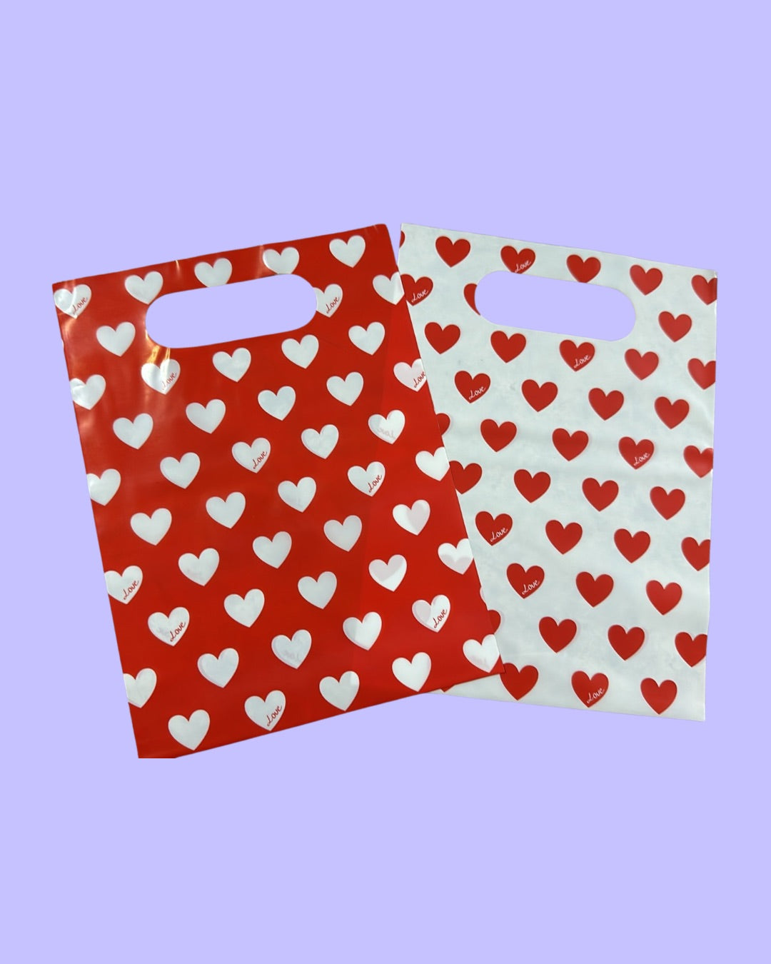 Corazones - Bolsa de entrega 6 x 8