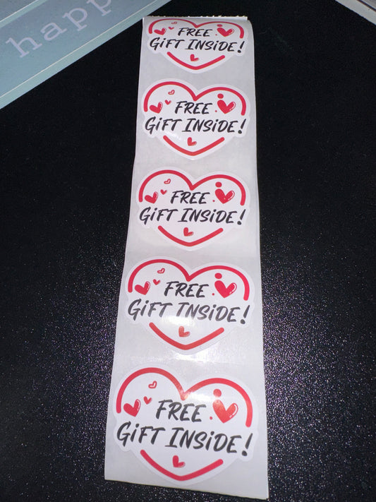 Heart Free Gift Inside