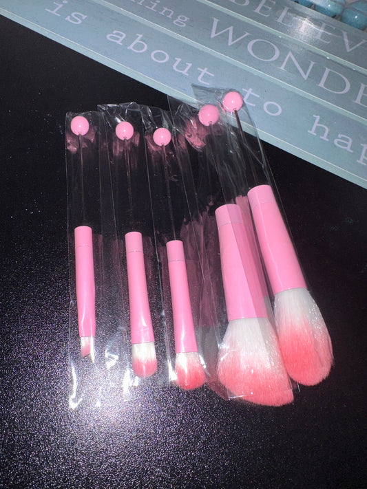 Set de 5 Brochas Beadable para maquillaje