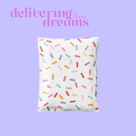 Chispitas (Sprinkles) - Tamaño 10 x 13" - Paquete de 10