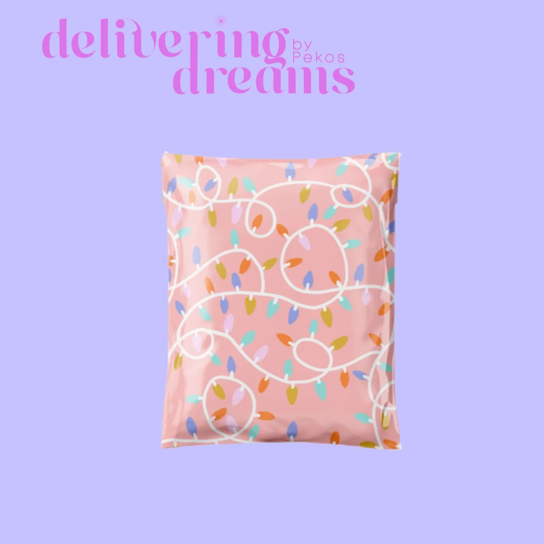 Holiday Lights - Luces de Navidad - Tamaño 10 x 13 - Paquete de 10