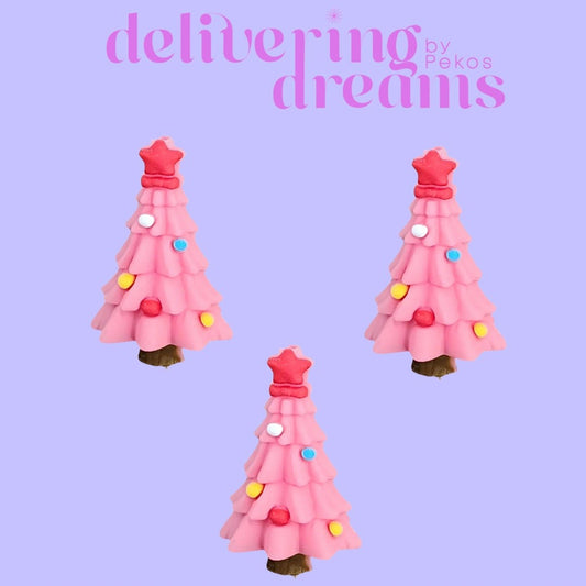 3D Pink Christmas Tree