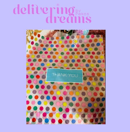 Polka Dots Bag 16 x 18