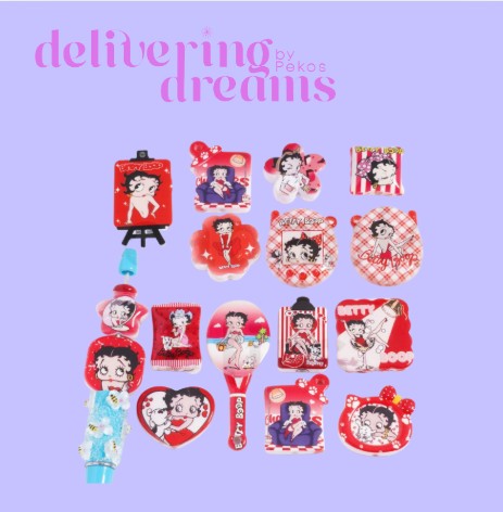 Acrylic Beads Pendants Cute Bett Boo Series - se envian surtidos