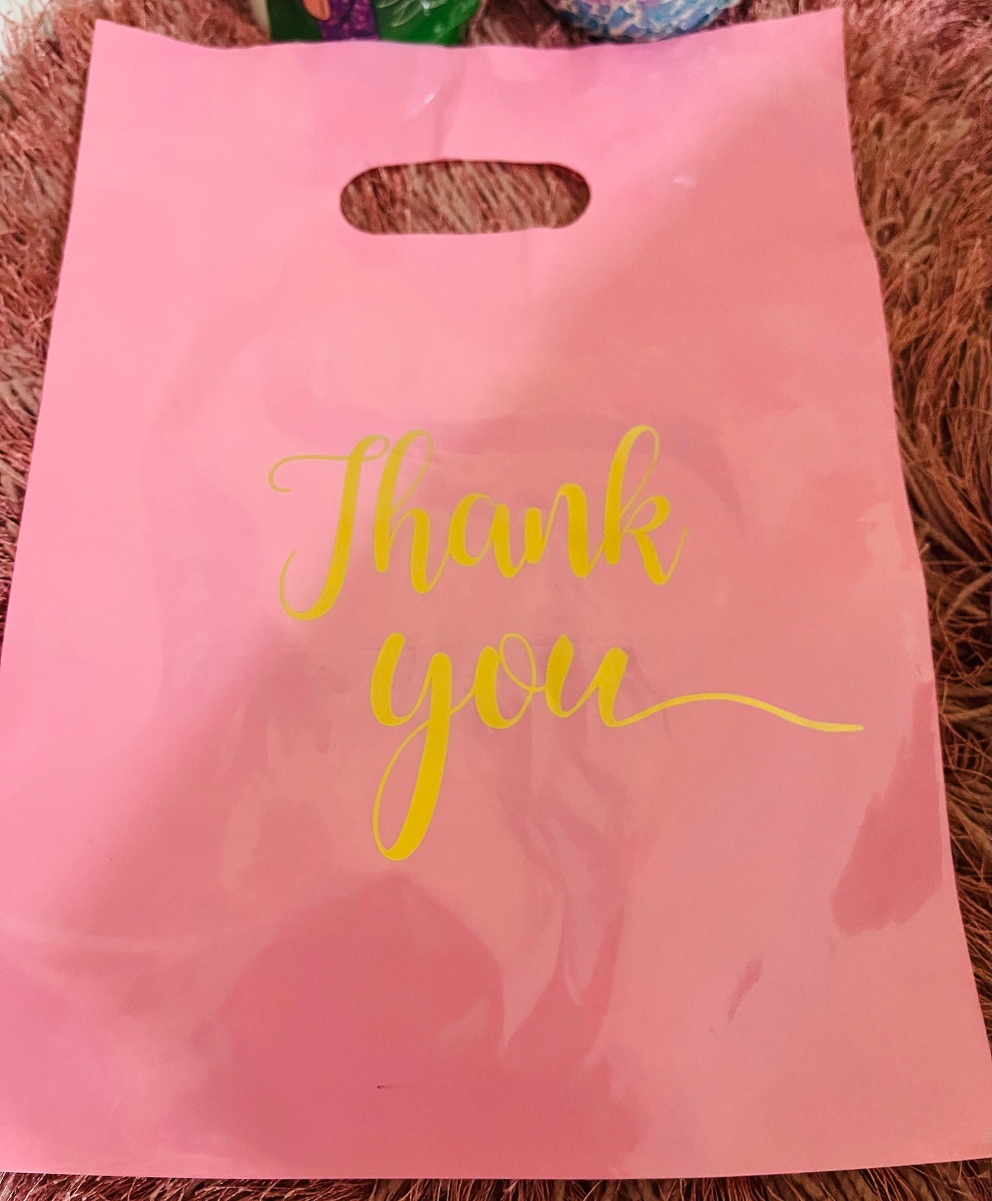 Thank You Pink 9 x 12