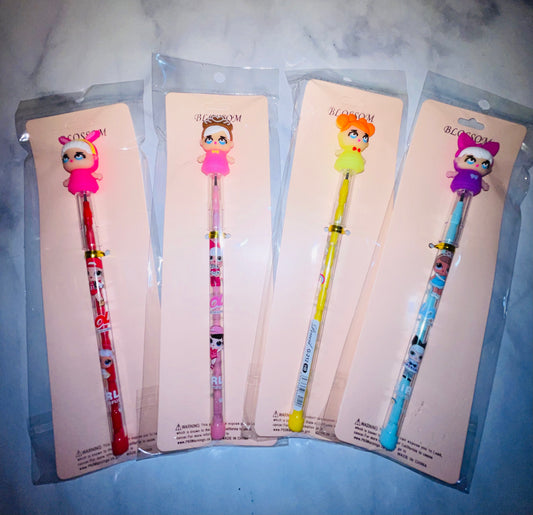 Fashion Doll Cute Stackable Pencil