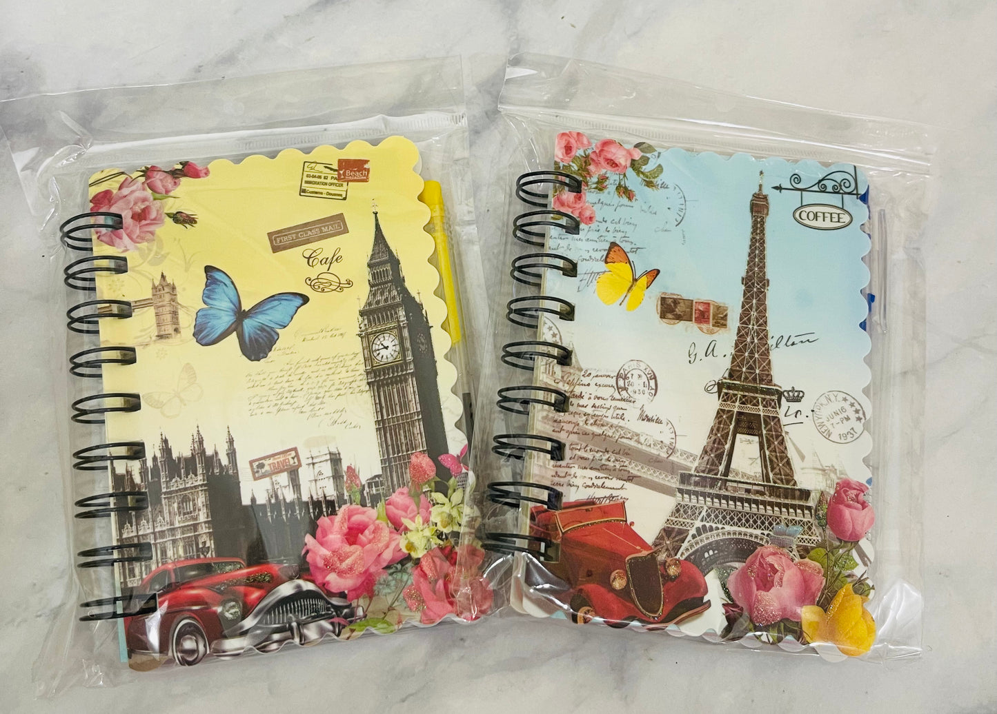 Paris Print Notebook and Pen Set