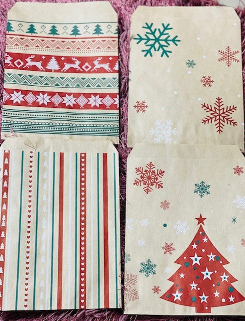 Christmas Paper Bags 5 x 7