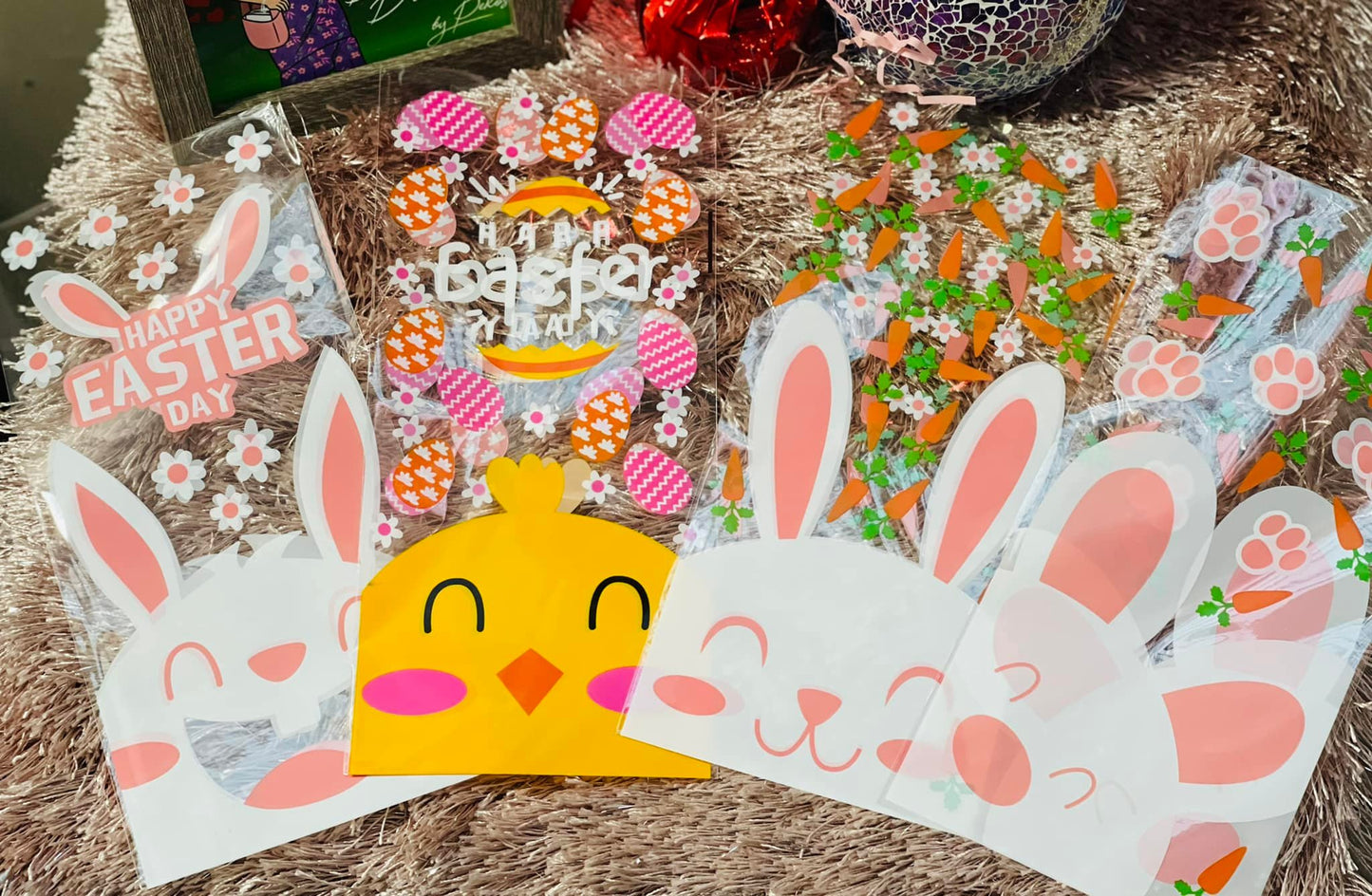 Easter Bolsas de Celofan