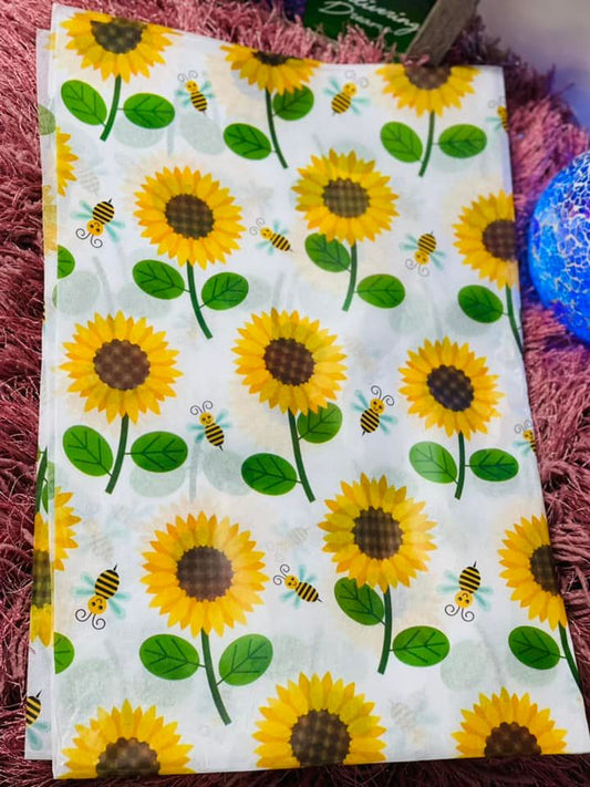 Girasoles Tissue Paper