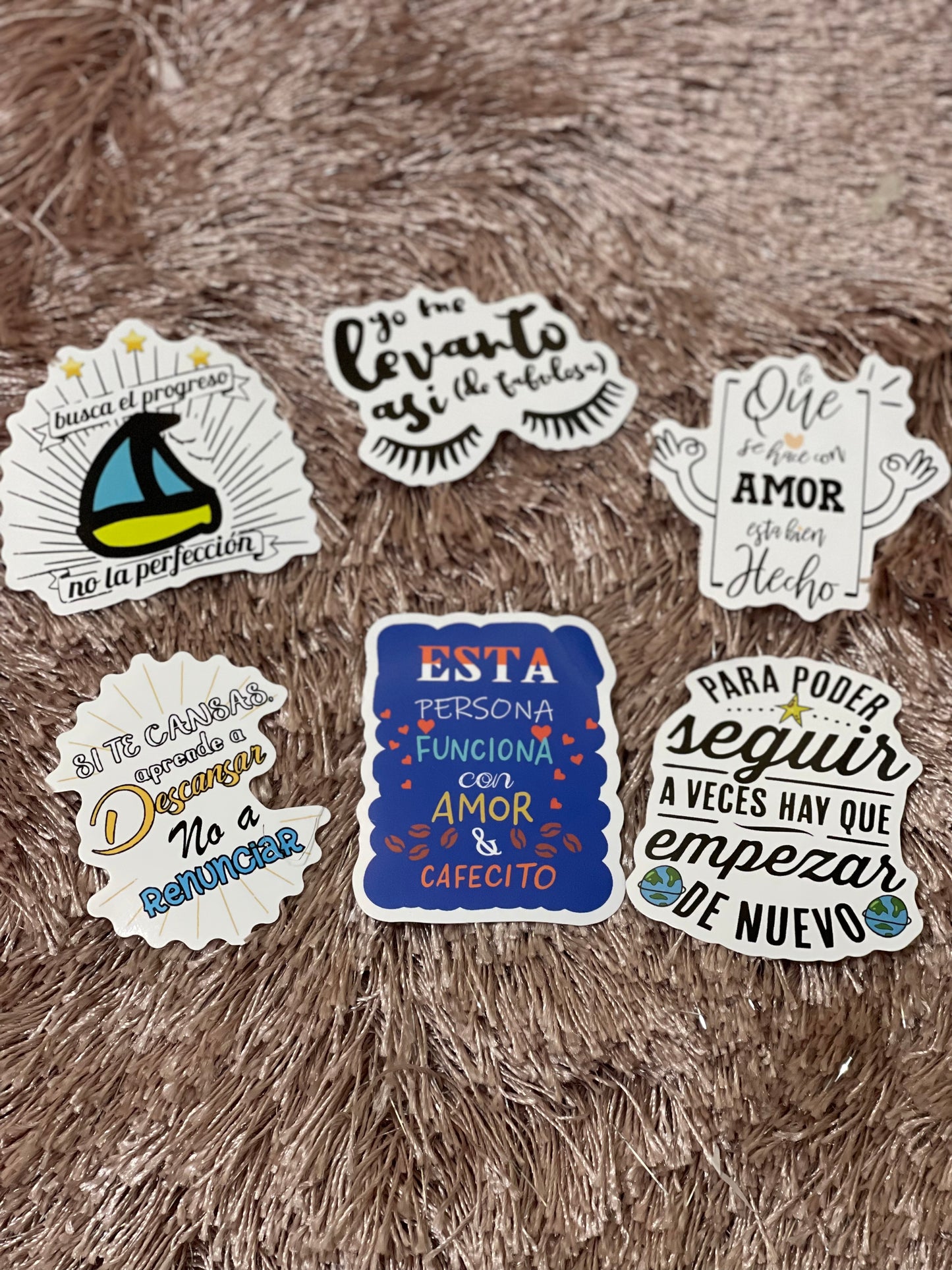 Stickers Motivacionales Surtidos