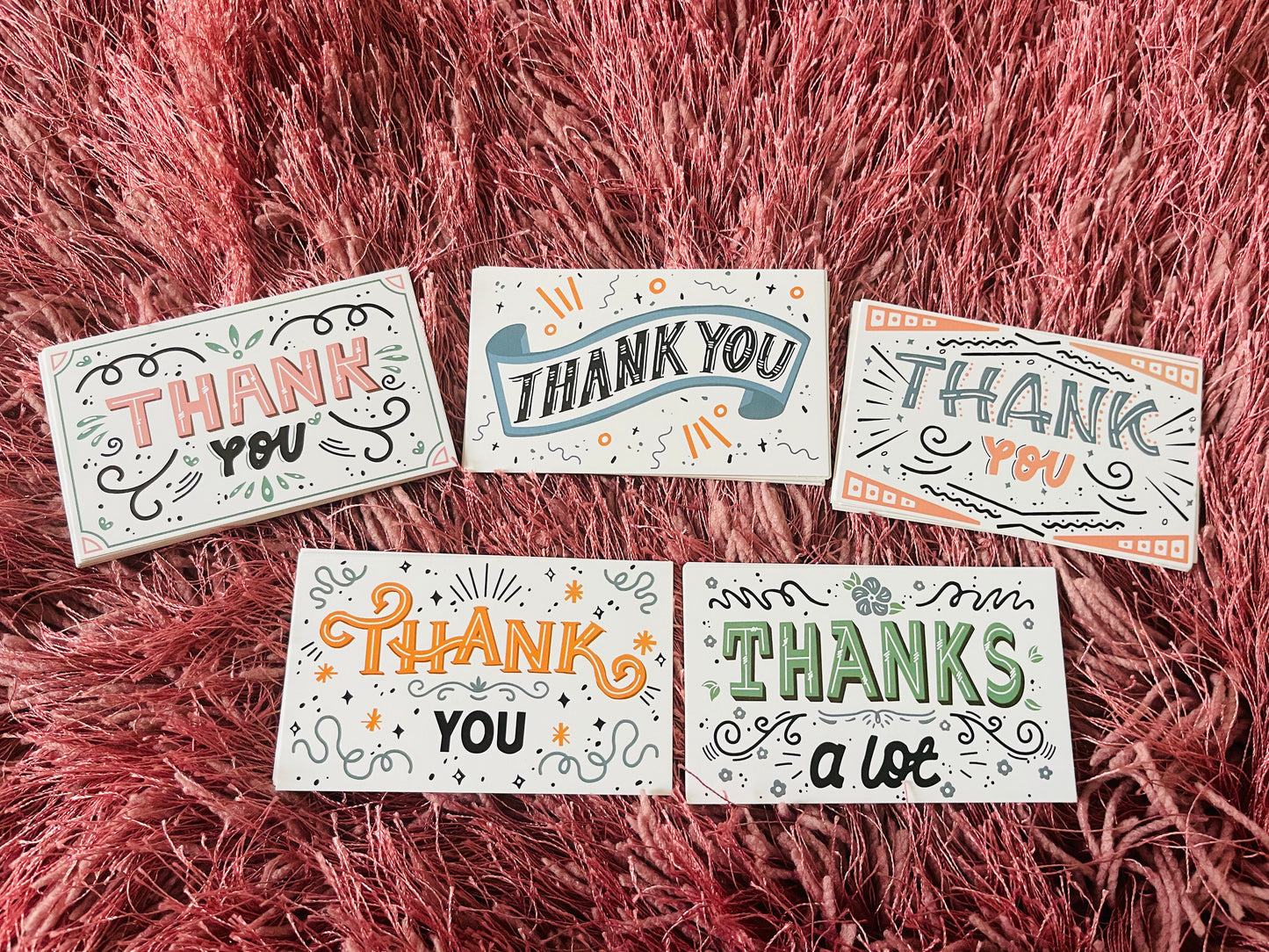 Thank You Confetti Cards