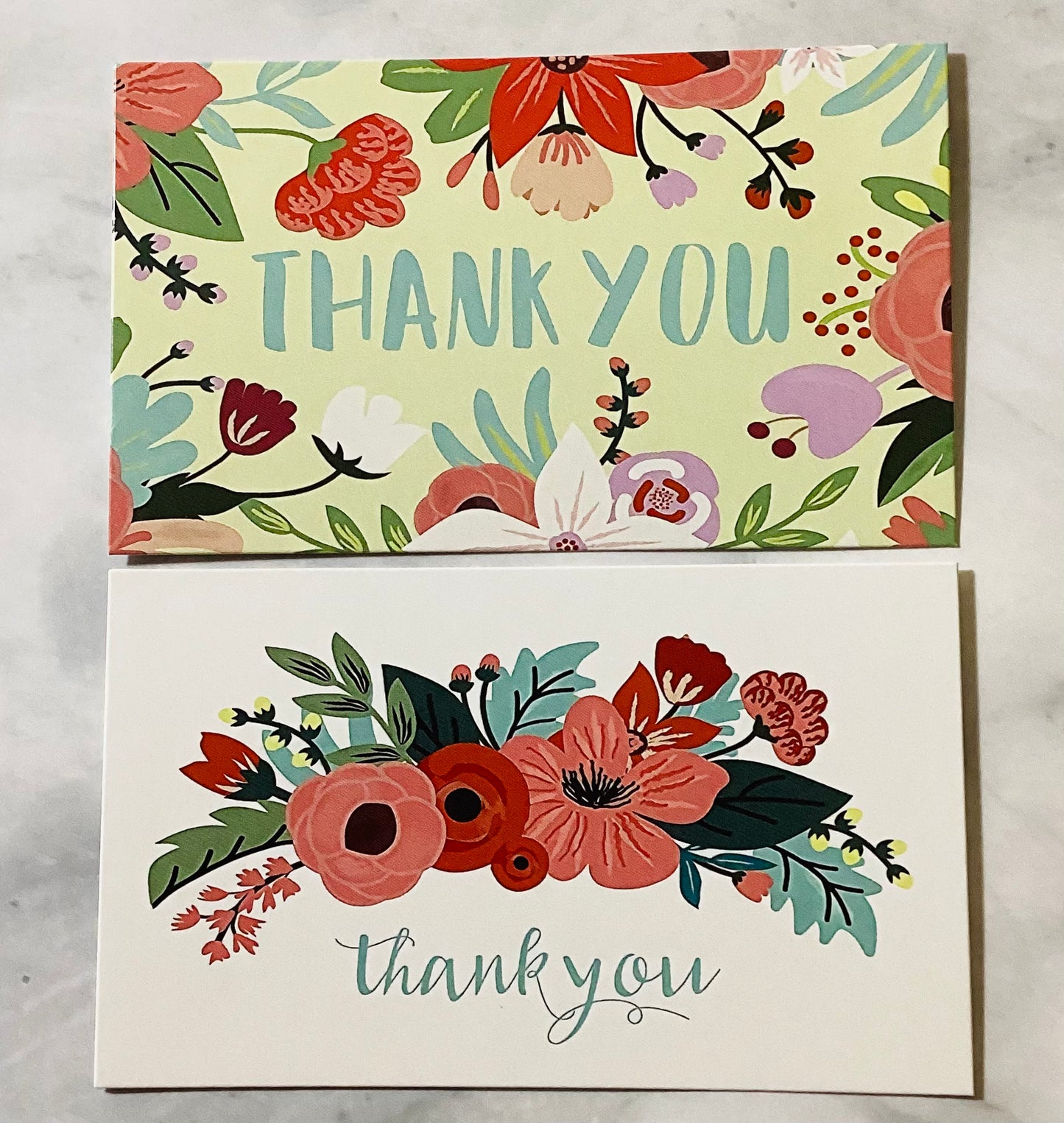 Floral Thank You Cards