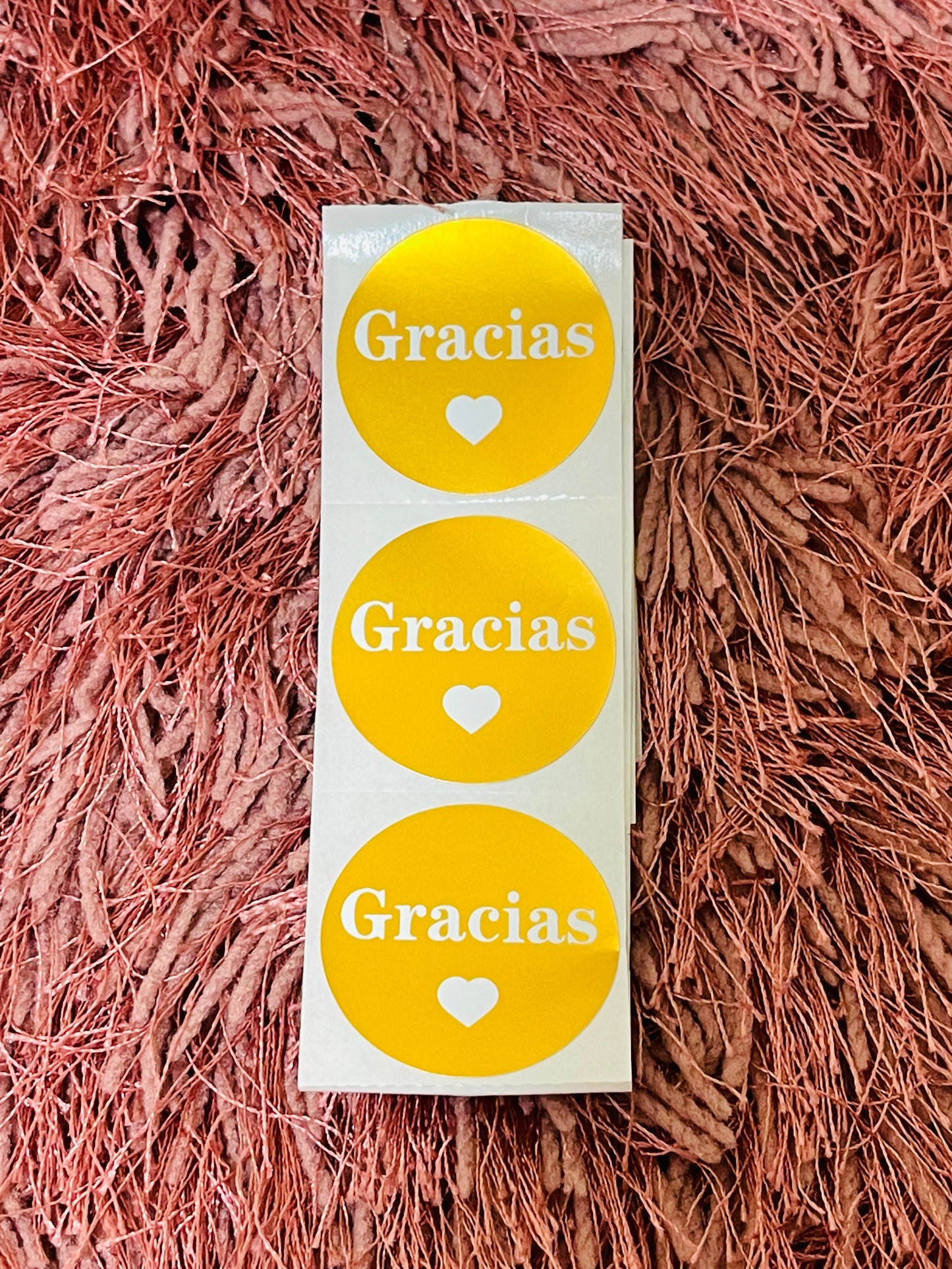 Dorado Gracias Stickers 1.5”