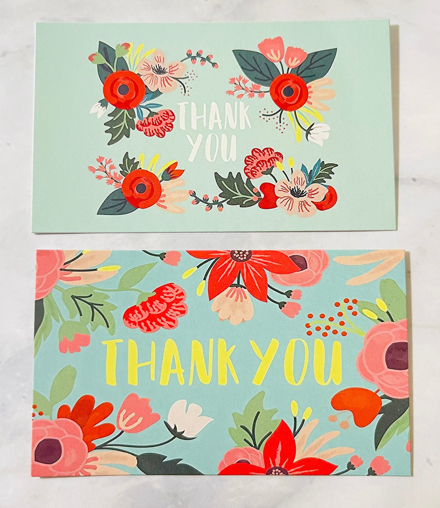 Floral Thank You Cards